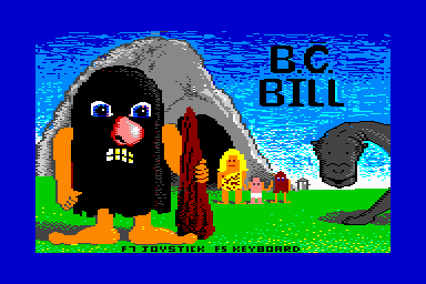 B.C. Bill - C64 Screen