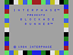 Blockade Runner - Colecovision Screen