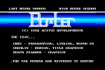 Bomber - C64 Screen