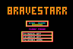 Brave Starr - C64 Screen