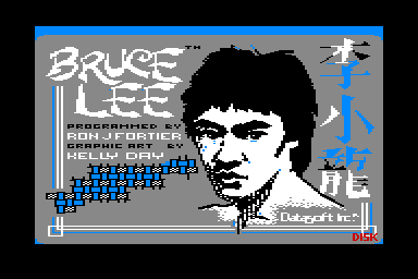 Bruce Lee - C64 Screen