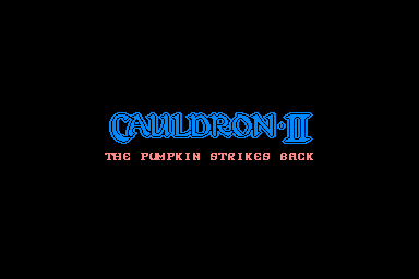 Cauldron II: The Pumpkin Strikes Back - C64 Screen