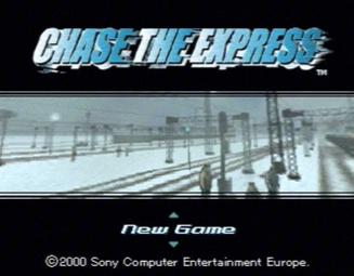 Chase the Express - PlayStation Screen
