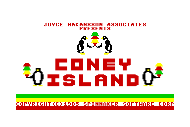 Coney Island - C64 Screen