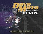 Dave Mirra Freestyle BMX - Dreamcast Screen