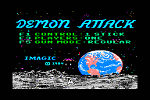 Demon Attack - C64 Screen