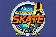 Disney's Extreme Skate Adventure - GBA Screen