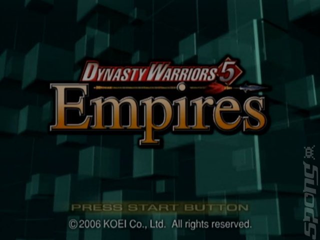 Dynasty Warriors 5: Empires - PS2 Screen