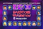 Extreme Championship Wrestling - PlayStation Screen