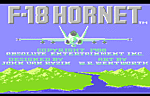 F-18 Hornet - Atari 7800 Screen