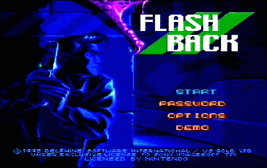 Flashback - SNES Screen
