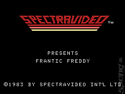 Frantic Freddie - Colecovision Screen