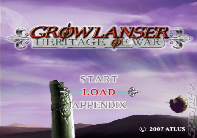 Growlanser: Heritage of War - PS2 Screen