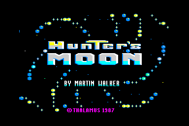 Hunter's Moon - C64 Screen