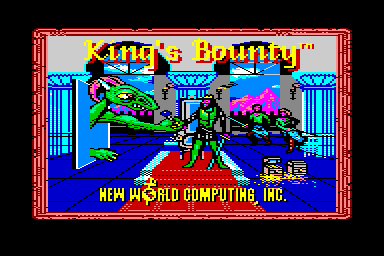 King's Bounty - C64 Screen