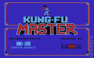 Kung-Fu Master - C64 Screen