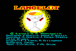 Lancelot - C64 Screen