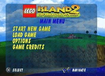 Lego Island 2 - PlayStation Screen