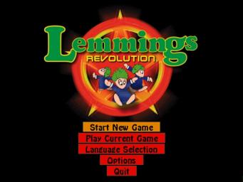 Lemmings Revolution - PC Screen