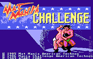 Mat Mania Challenge - Atari 7800 Screen