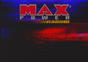 Max Power Racing - PlayStation Screen