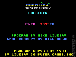 Miner 2049er - Colecovision Screen