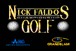 Nick Faldo's Championship Golf - C64 Screen
