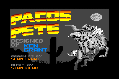 Pacos Pete - C64 Screen