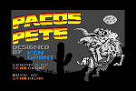 Pacos Pete - C64 Screen