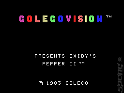 Pepper II - Colecovision Screen