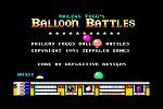 Phileas Fogg's Balloon Battles - C64 Screen