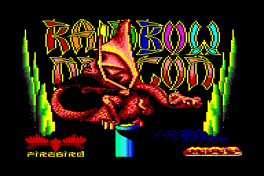 Rainbow Dragon - C64 Screen