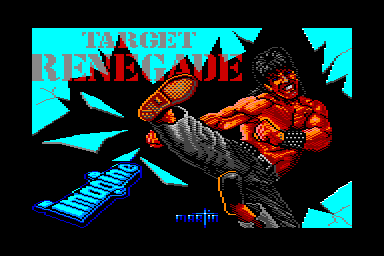 Renegade 2: Target Renegade - C64 Screen