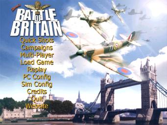 Rowan's Battle of Britain - PC Screen