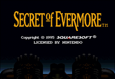 Secret of Evermore - SNES Screen