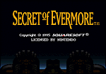 Secret of Evermore - SNES Screen
