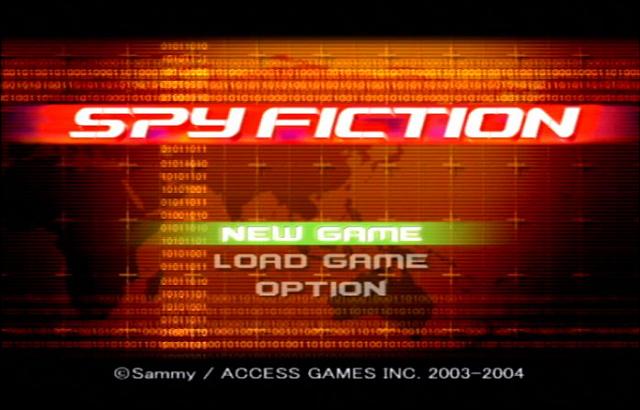 Spy Fiction - PS2 Screen