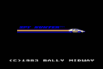 Spy Hunter - C64 Screen