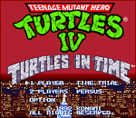 Teenage Mutant Ninja Turtles IV: Turtles in Time - SNES Screen