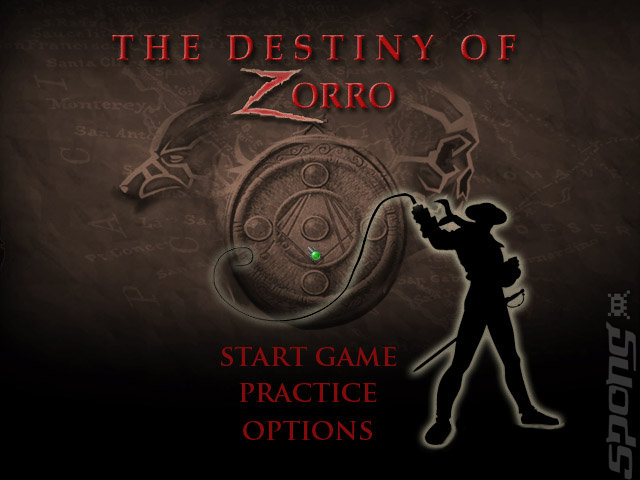 The Destiny of Zorro - Wii Screen