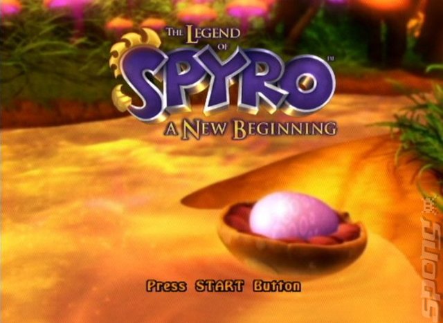 The Legend of Spyro: A New Beginning - PS2 Screen