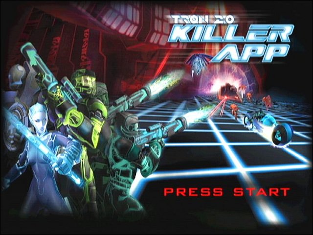 TRON 2: Killer App - Xbox Screen