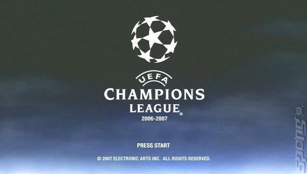 UEFA Champions League 2006-2007 - PC Screen
