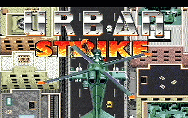 Urban Strike - SNES Screen