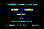 Who Dares Wins II - C64 Screen
