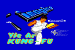 Yie Ar KUNG-FU - C64 Screen