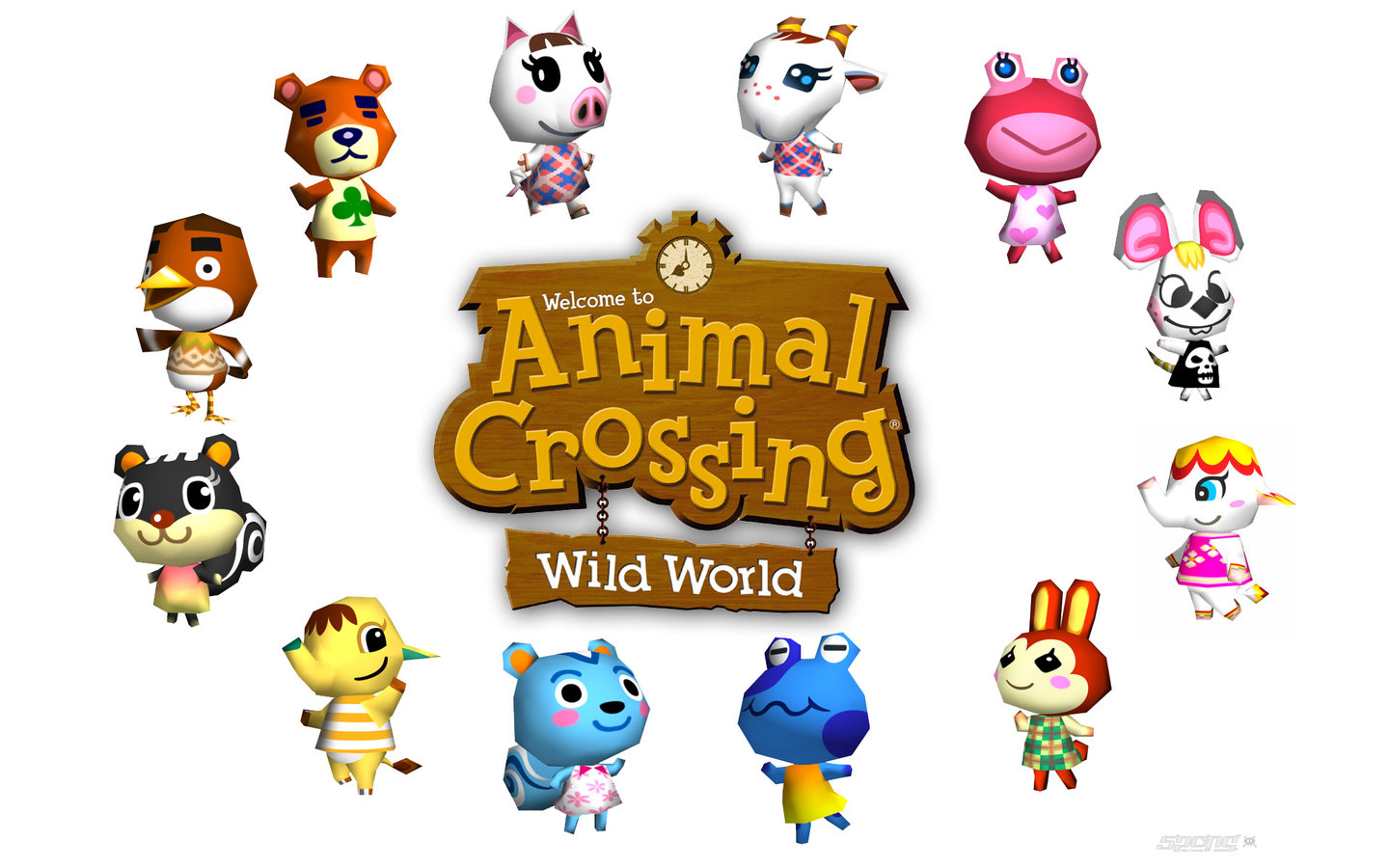 Animal Crossing: Wild World - DS/DSi Wallpaper