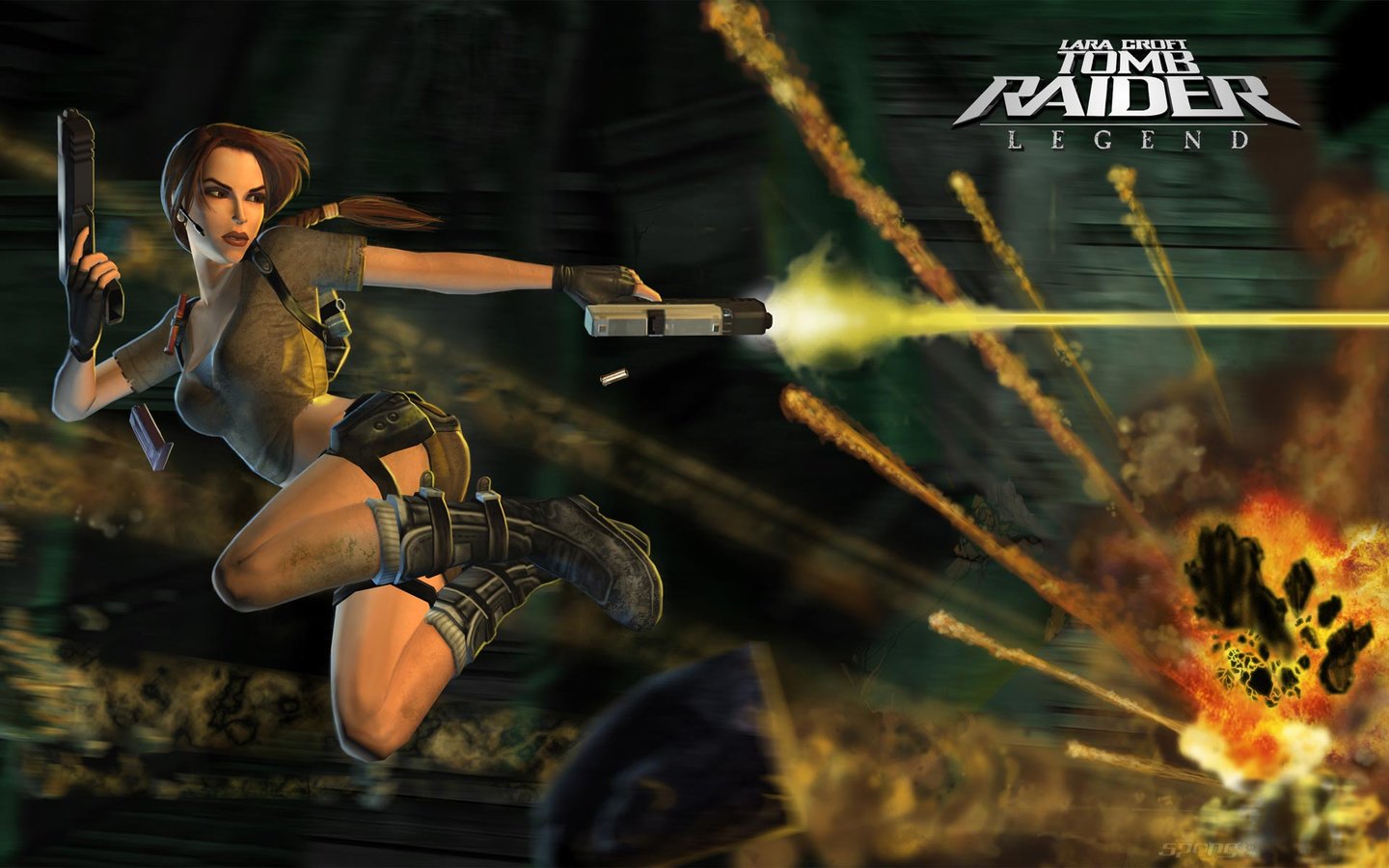 Lara Croft Tomb Raider: Legend - PSP Wallpaper