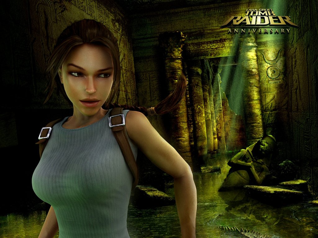 Tomb Raider: Anniversary - Wii Wallpaper